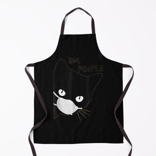Item preview, Ew people Black Cat Mask Quarantine 2020 designed and sold by LucaAndreien.