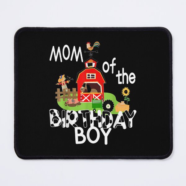 Item preview, Mom of The Birthday Boy Barnyard Farm Animals Tractor Party designed and sold by Sayfullahsel.