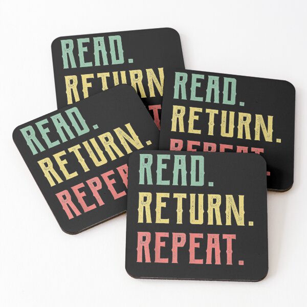 Item preview, Read Return Repeat Cute LibrarianLibrary Worker designed and sold by LucaAndreien.
