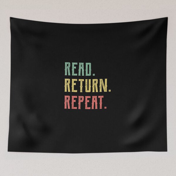 Item preview, Read Return Repeat Cute LibrarianLibrary Worker designed and sold by LucaAndreien.