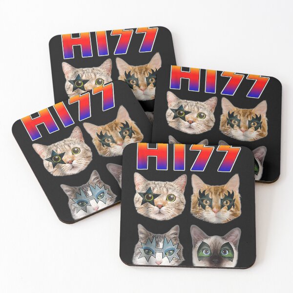 Item preview, Hiss Funny Cats Kittens Rock Rockin for cat lover designed and sold by Sayfullahsel.