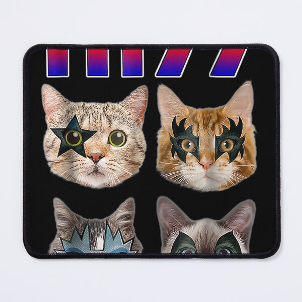 Item preview, Hiss Funny Cats Kittens Rock Rockin for cat lover designed and sold by Sayfullahsel.