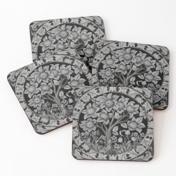 Item preview, William Morris - Orange Tree,black, white, No,05. designed and sold by kinsley45.