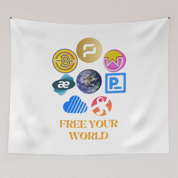 Item preview, Free Your World. designed and sold by SoListenDickEdd.