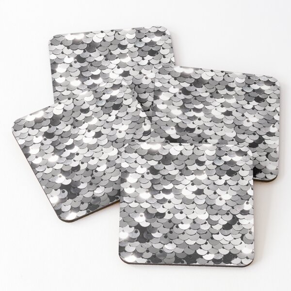Item preview, Silver and Black (Photo of Sequins - NOT REAL) designed and sold by cgroenewald.