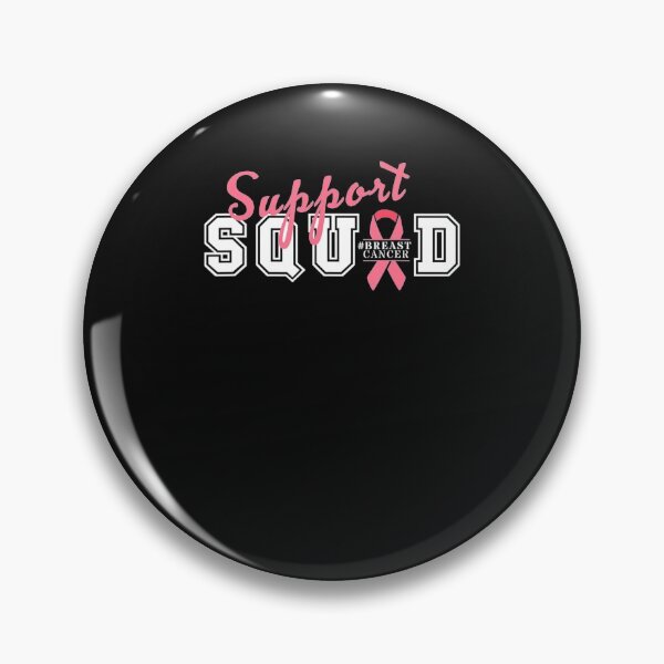 Item preview, Breast Cancer Support Squad Pink Ribbon Script designed and sold by whenevery3.