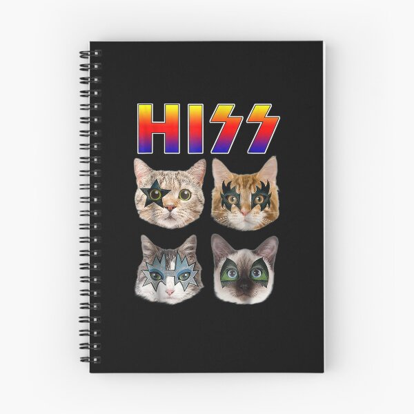 Item preview, Hiss Funny Cats Kittens Rock Rockin Pun designed and sold by MuratshiMana.