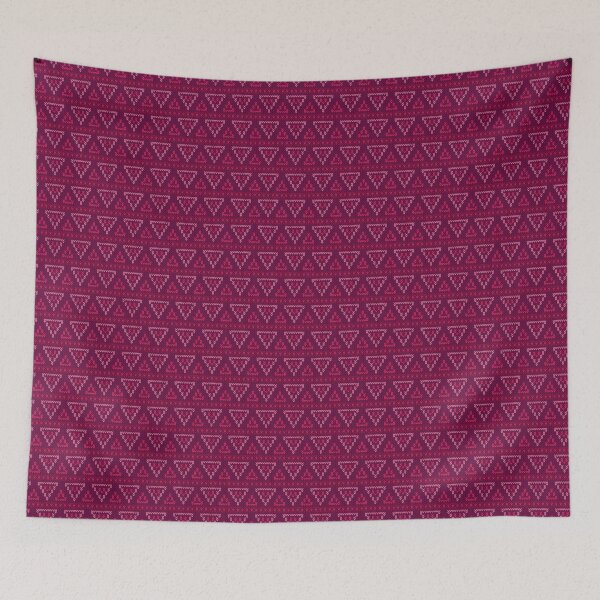 Item preview, Pink seamless trianle knitting pattern designed and sold by urban-color.