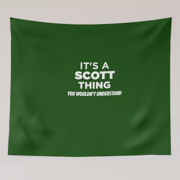 Item preview, It's A Scott Thing You Wouldn't Understand Funny T-Shirt designed and sold by AlwaysAwesome.