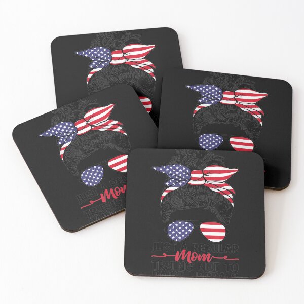 Item preview, Just A Regular Mom Trying Not To Raise Liberals  designed and sold by ElesaFox.