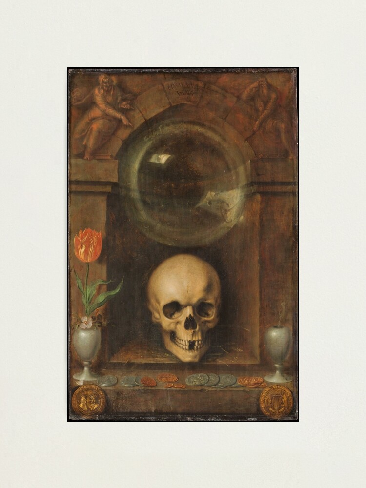 Lámina fotográfica «Vanitas Still Life de