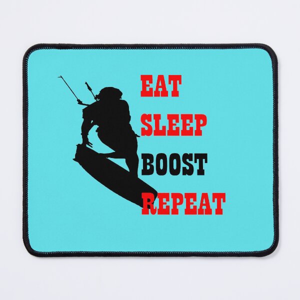 Item preview, Kitesurfer Life Eat Sleep Boost Repeat Retro Style 3 designed and sold by taiche.