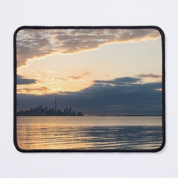 Item preview, Turning to Gold - Glorious Cloudbank Over Toronto Skyline designed and sold by Georgia Mizuleva.