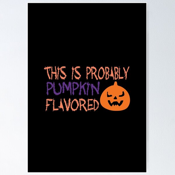 Item preview, Este es probablemente un lindo Halloween con sabor a calabaza designed and sold by SewnMemories.