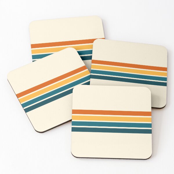 Item preview, Retro 70's Inspired Stripes designed and sold by bubblyshades.