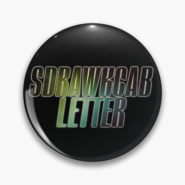 Item preview, Backwards Letter designed and sold by NuarzDesign.