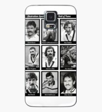 Aussie Moustache Hall of Fame by Decibel Clothing Case/Skin for Samsung Galaxy