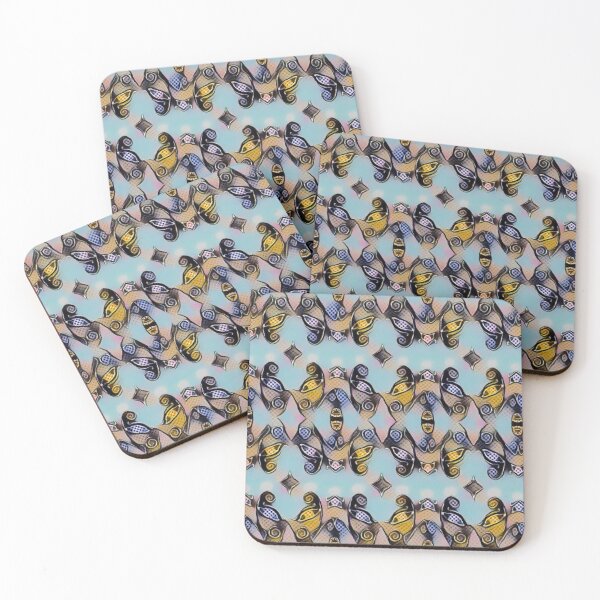 Item preview, Retro Bee Hive Pattern designed and sold by Designs By YL.