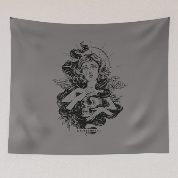 Item preview, Mystical angel with skull designed and sold by DerSenat.