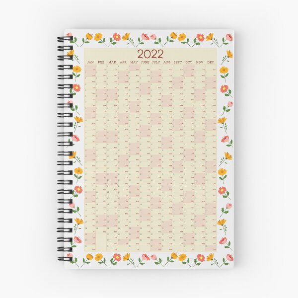 Item preview, 2022 Wall Сalendar  Planner Academic planner Motivational planner Academic diary 2022 Year planner Printable calendar 2022 Teacher Student designed and sold by GalleryArtField.