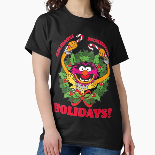 Vista previa del artículo con la obra «Navidad Los Muppets Vacaciones con animales Vacaciones», diseñado y vendido por PerleFleur.