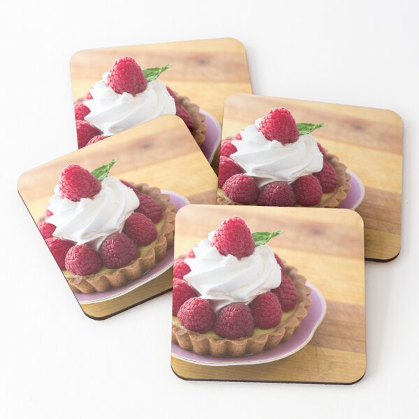 Item preview, Raspberry Tart Whipped Cream Raspberry Tart designed and sold by MonArtisteSam.