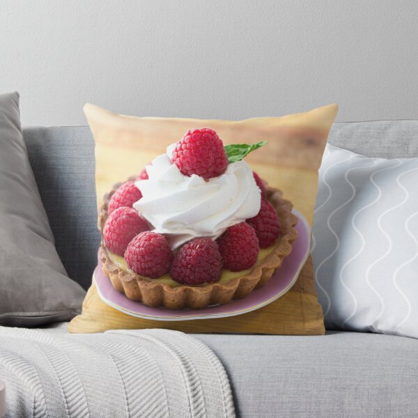 Raspberry Fez Cushion (small)