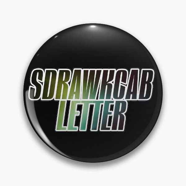 Item preview, Backwards Letter designed and sold by NuarzDesign.