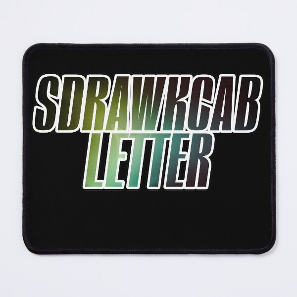 Item preview, Backwards Letter designed and sold by NuarzDesign.