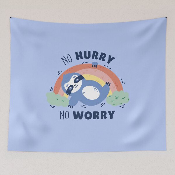 Item preview, Cute sloth | no rush | No worries designed and sold by DerSenat.