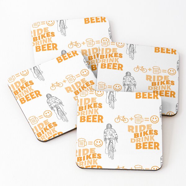 Artikelvorschau, Gravelbike sticker pack ride bikes drink beer entworfen und verkauft von lucomini.