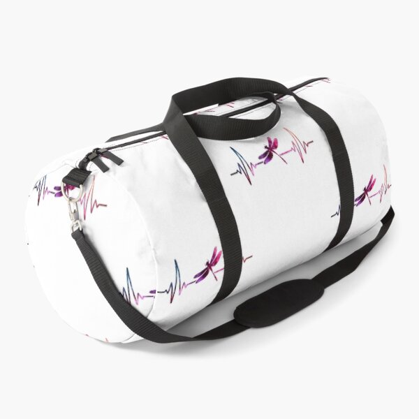Dragonfly Heartbeat galaxy Duffle Bag