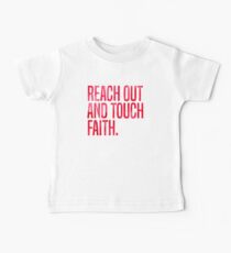 Reach Out and Touch Faith Baby Tee