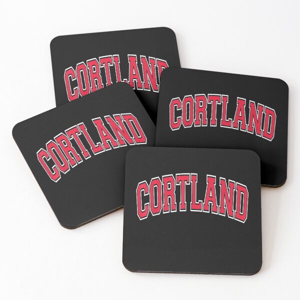 Item preview, Cortland NY New York Varsitytyle Red Text designed and sold by JacekshiAmra.