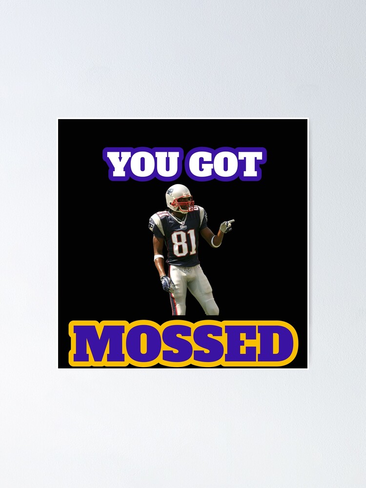 Vikings Randy Moss 84 Signature Design Poster for Sale by