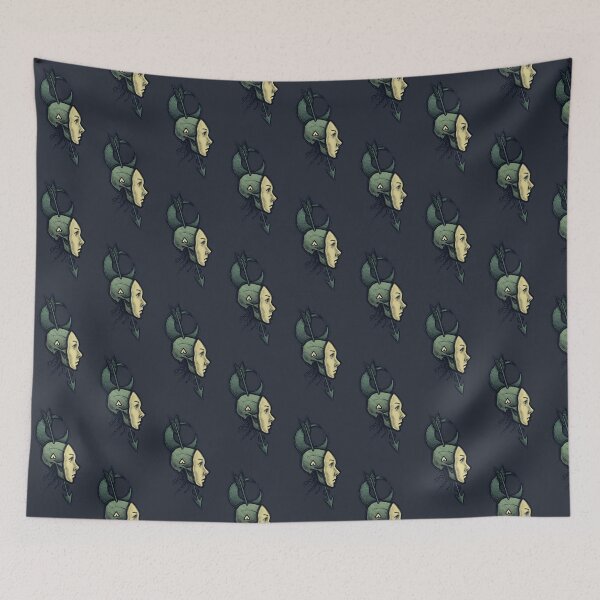 Item preview, Skull with a Mask designed and sold by Johanna-Draws.