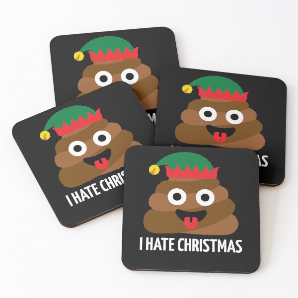 Item preview, I Hate Christmas Funny Anti Xmas Saying designed and sold by JinkerCreations.