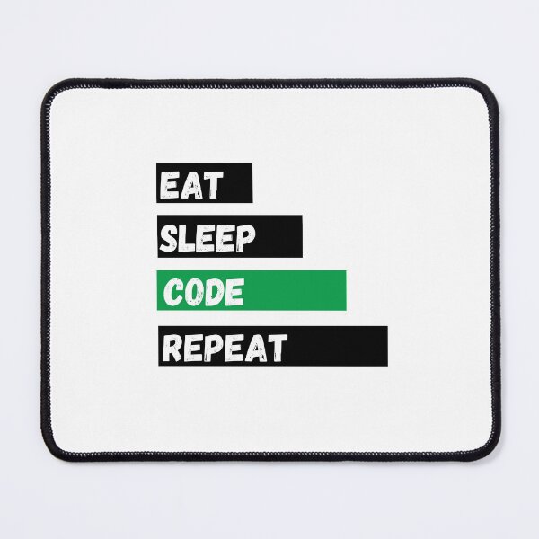 Item preview, Eat Sleep Code Repeat designed and sold by bsrishika.
