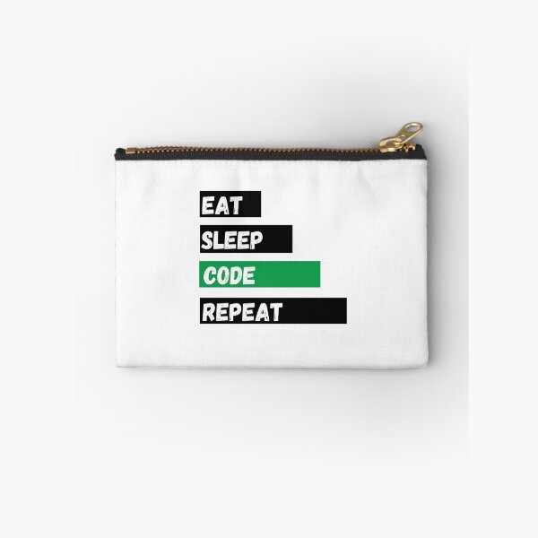 Item preview, Eat Sleep Code Repeat designed and sold by bsrishika.