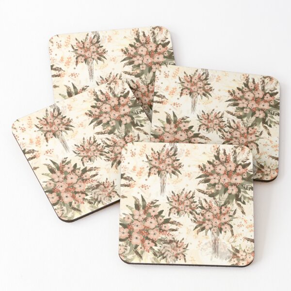 Item preview, Vintage Roses and flowers bouquet pattern designed and sold by MadaFaCose.