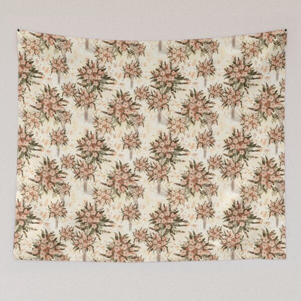 Item preview, Vintage Roses and flowers bouquet pattern designed and sold by MadaFaCose.