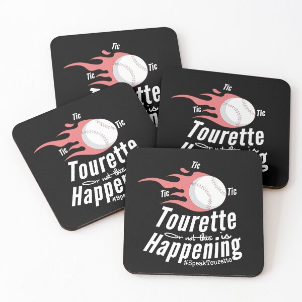 Item preview, #Tourette Or Not This Is Happening, Baseball , Tourettes Syndrome Awareness designed and sold by MJDezigns.