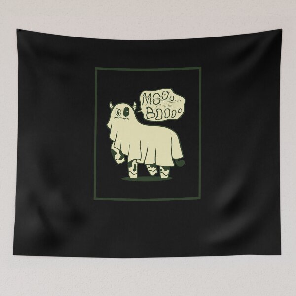 Item preview, Moo I mean Boo Ghost Cow funny Halloween men women kids Gift designed and sold by Yonshop.