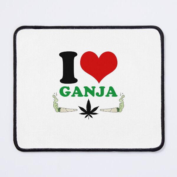 Item preview, I Love Ganja Red Heart Ganja Lovers 2021 designed and sold by TallysClothes.