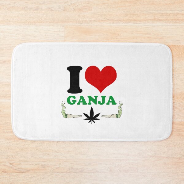 Item preview, I Love Ganja Red Heart Ganja Lovers 2021  designed and sold by TallysClothes.
