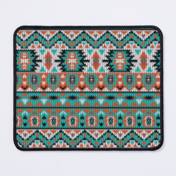 Item preview, Abstract seamless floral knitting pattern designed and sold by urban-color.