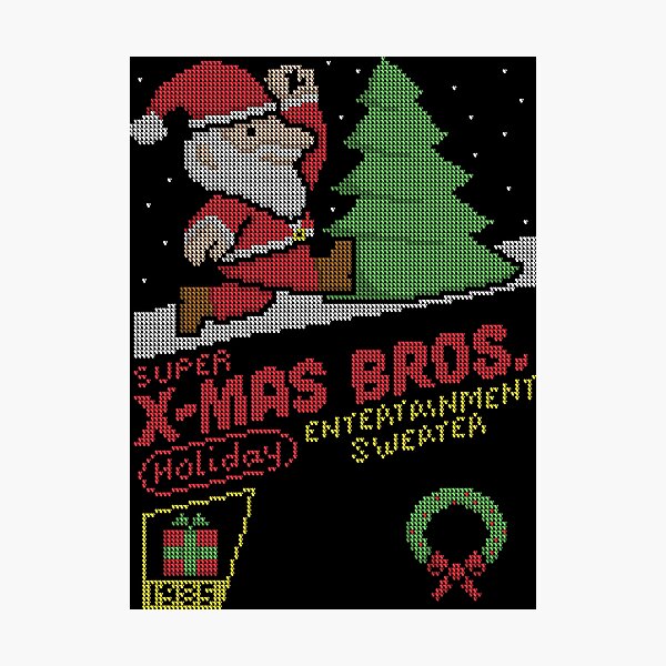 Item preview, Super X-Mas Bros designed and sold by vonplatypus.