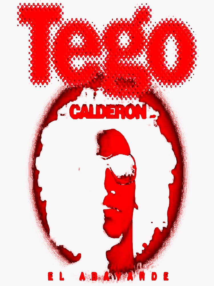 "Tego Calderon" Sticker for Sale by MarthaGordon | Redbubble