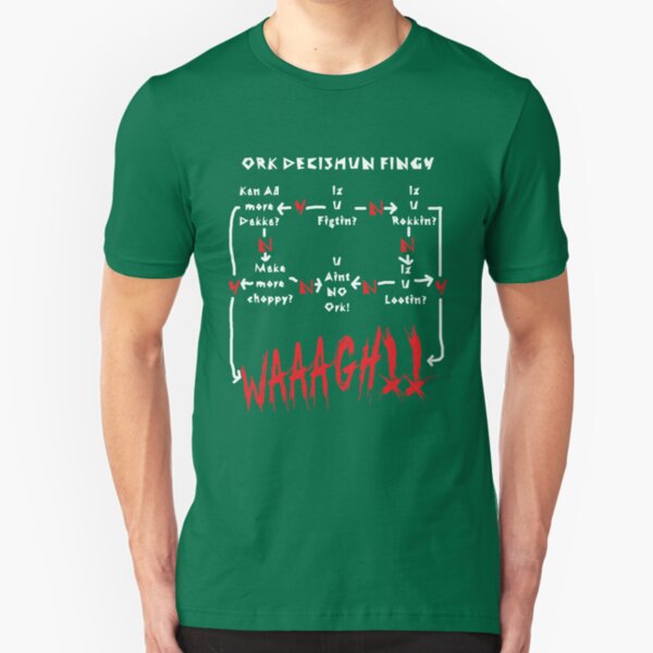 Ork Decishun Fingy Slim Fit T-Shirt