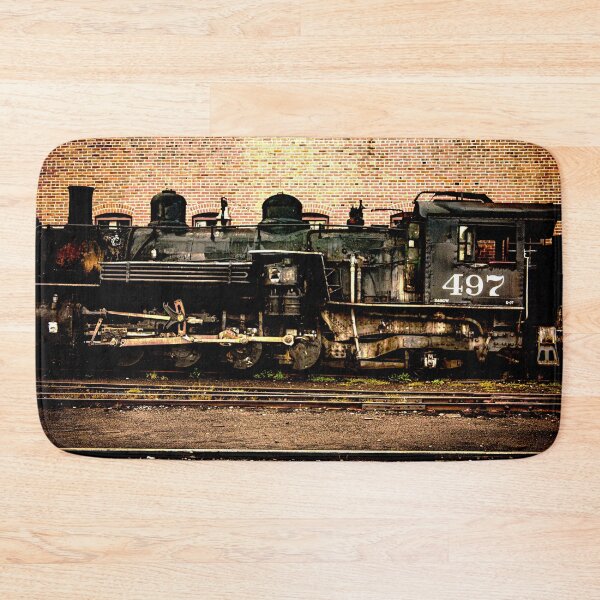 Item preview, Old Engine 497 Narrow Gauge at Chama, New Mexico designed and sold by William E Lopez.